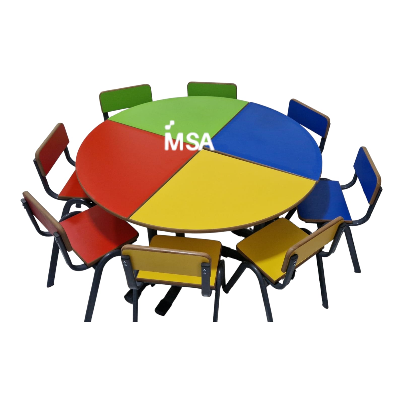 Table rond en Qatar parties 110cm 50-55h